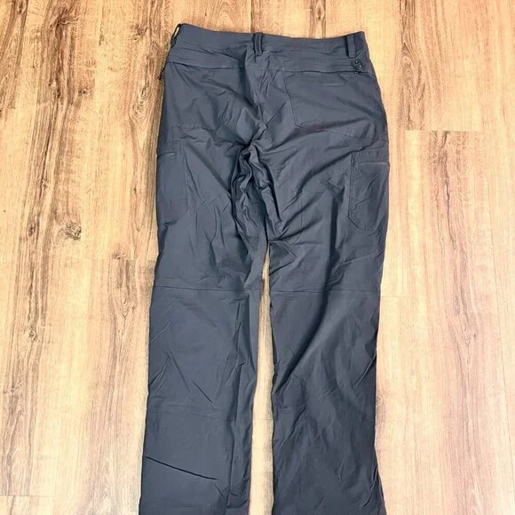 LL Bean Men's Cresta Hiking Pants, Standard Fit, Fleece-Lined Gray Sz 38 - Picture 11 of 12